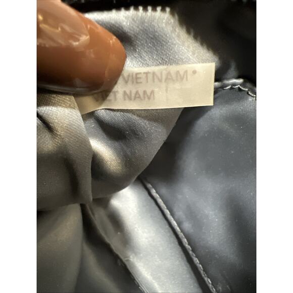 Coach Park Medium Black Leather Wristlet Wallet Card Holder 2 Compartment - Picture 11 of 13